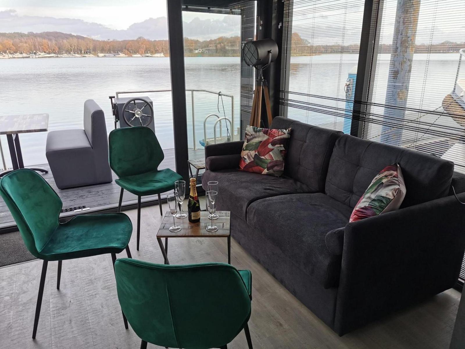 Plasmolen Houseboat Marina Mookerplas 4-6 Persons מראה חיצוני תמונה