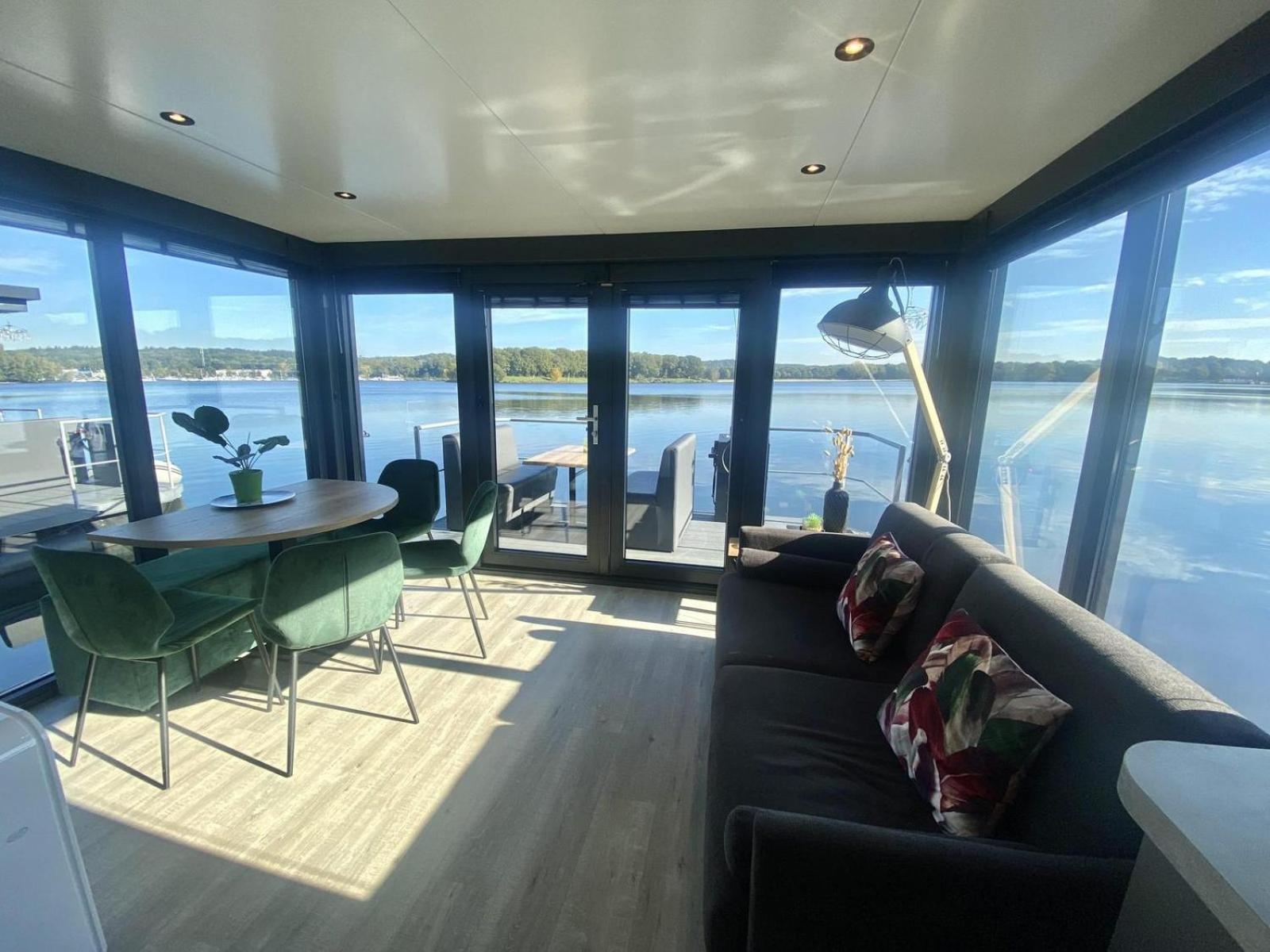 Plasmolen Houseboat Marina Mookerplas 4-6 Persons מראה חיצוני תמונה