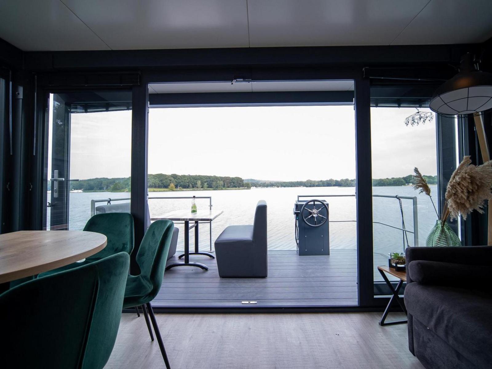 Plasmolen Houseboat Marina Mookerplas 4-6 Persons מראה חיצוני תמונה